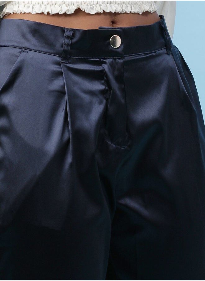 Freehand Women Tapered Solid Mid-Rise Pants  - Image 5