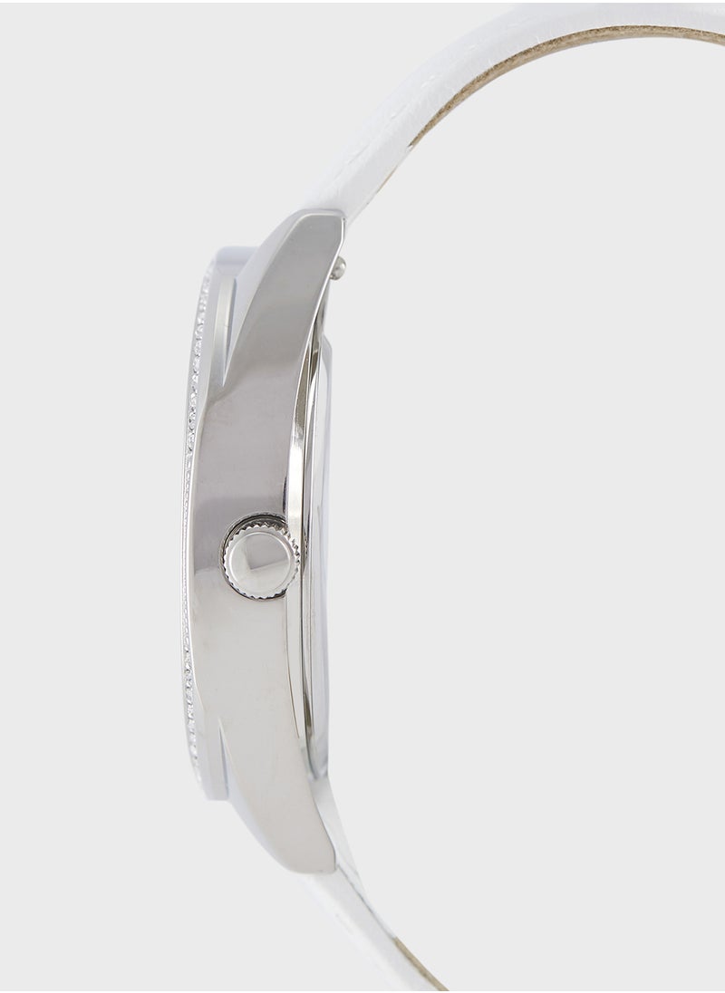 GUESS - Delilah Leather Strap Analog Watch - Image 1