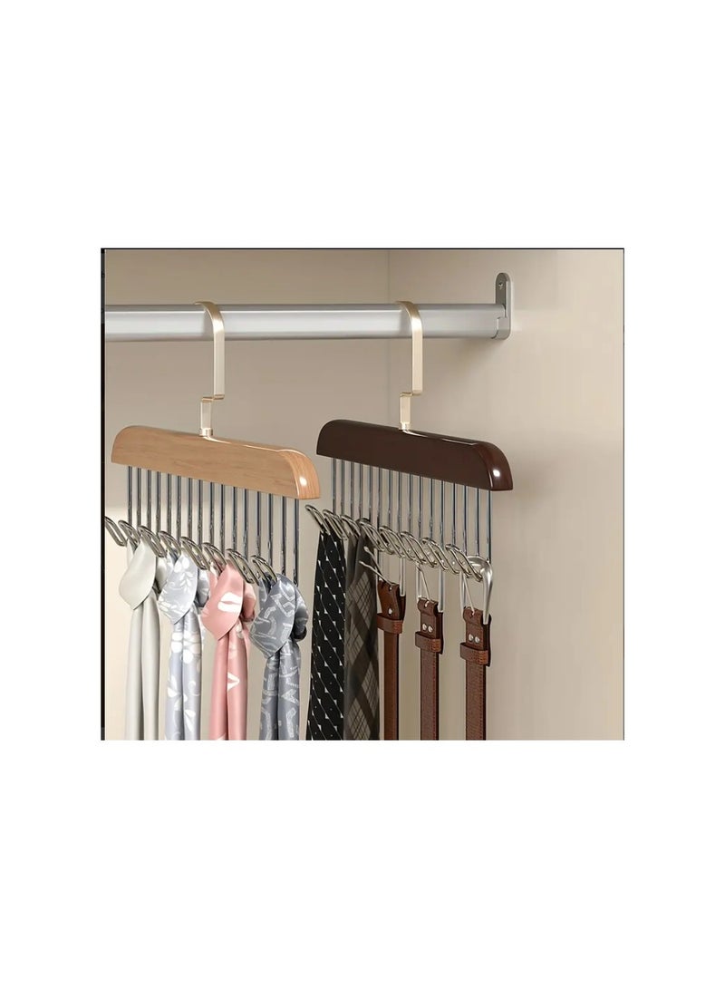 2 pcs Household Multi-function Hook Drying Socks Hangers Student Dormitories Multi-clip Trouser Clips Organization Clothes Hanger - Image 1