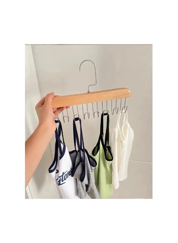 2 pcs Household Multi-function Hook Drying Socks Hangers Student Dormitories Multi-clip Trouser Clips Organization Clothes Hanger - Image 3