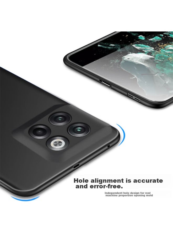 Freeson غطاء هاتف لـ Oneplus Ace Pro، غطاء رقيق حماية كاملة مضاد للصدمات من TPU الناعم مع تشطيب غير لامع ، أسود - Image 5