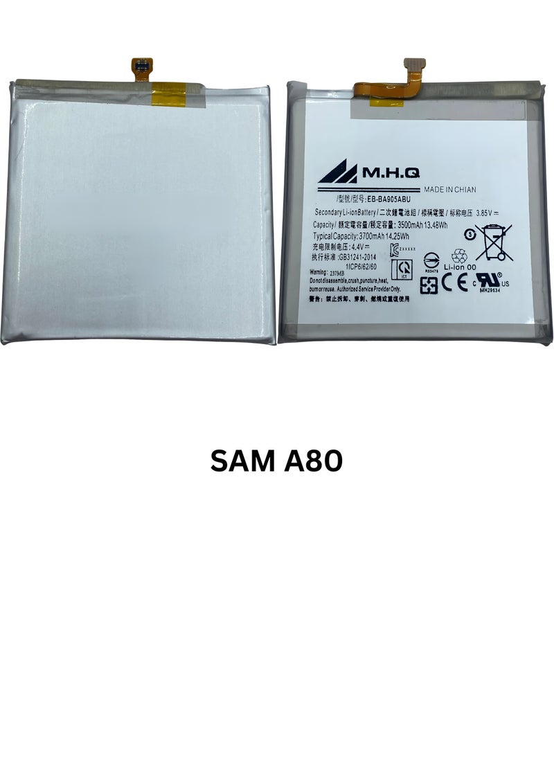 M.H.Q SAMSUNG A80 (SM-A805) - EB-BA805ABU Battery High Quality  - Image 3