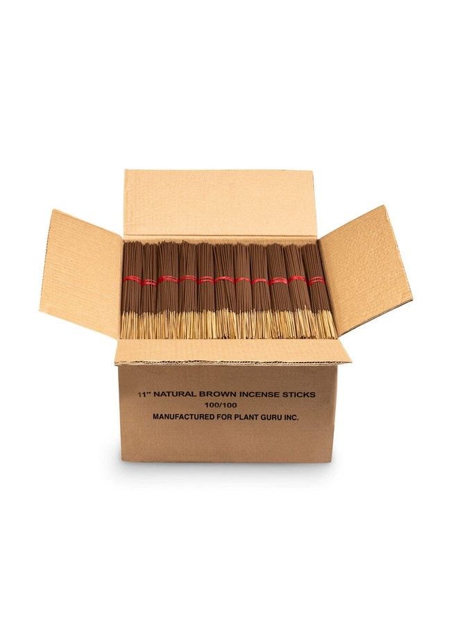 Plant Guru 2000 Unscented Incense Sticks 11" Bulk 100% Natural Joss And Bamboo Punk Blanks Great For Diy Aromatherapy Incense Making.  - Image 2