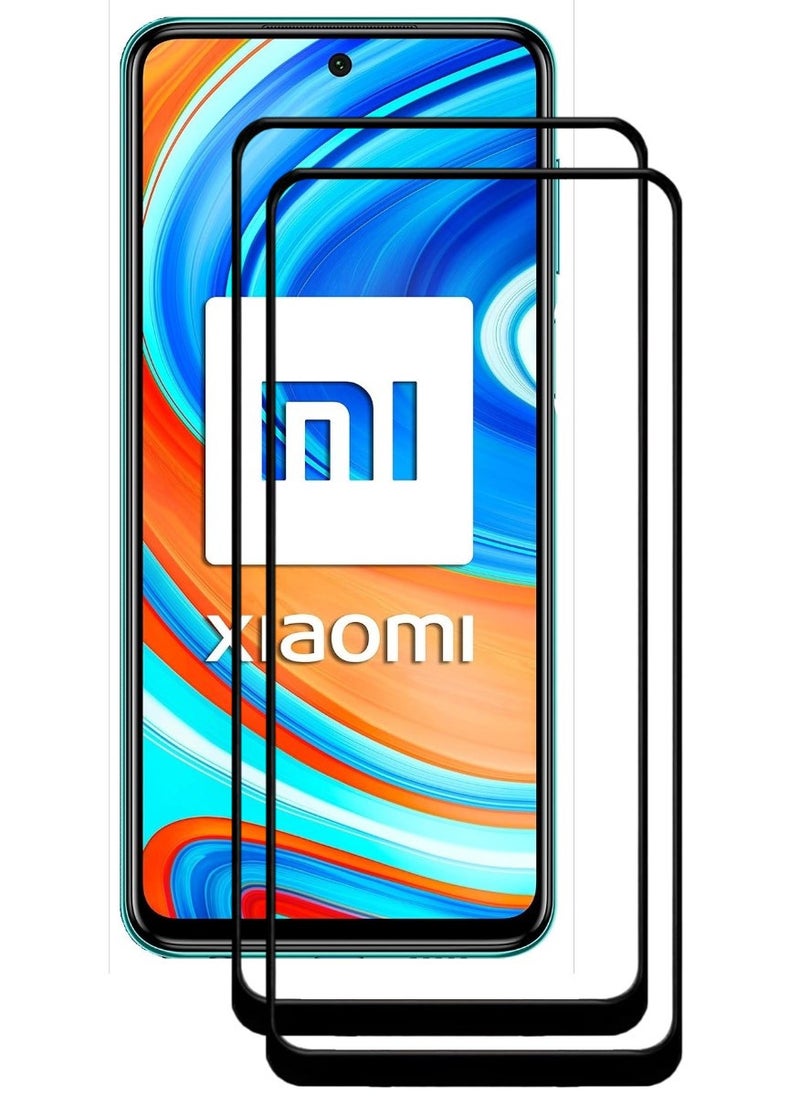 أكاليكس قطعتين، حماية شاشة،  لهاتف شاومي ريدمي نوت 9 برو، جودة ممتازة. - Image 1