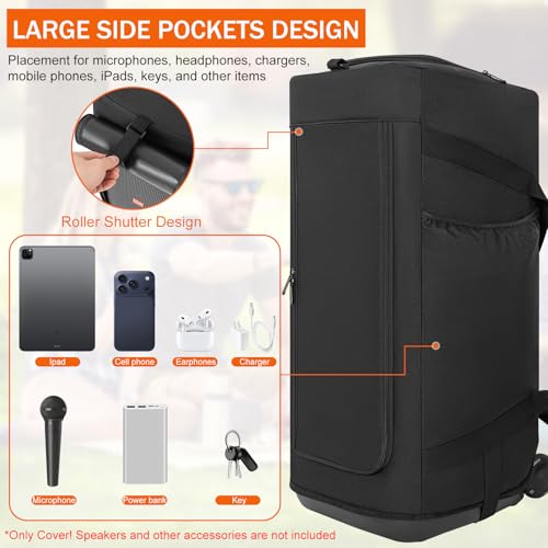 OUUTMEE Speaker Carry Cover Compatible with JBL Party Box 310 Portable Speaker Travel Bag - Image 3