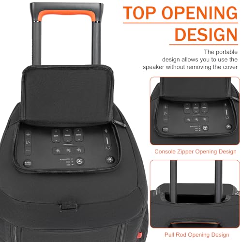 OUUTMEE Speaker Carry Cover Compatible with JBL Party Box 310 Portable Speaker Travel Bag - Image 5