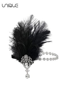 1920s feather headpiece