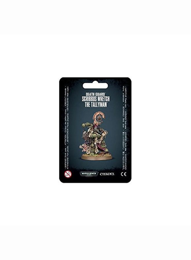 Games Workshop 99070102003" Death Guard Scribbus Wretch The Tallyman Miniature - Image 3