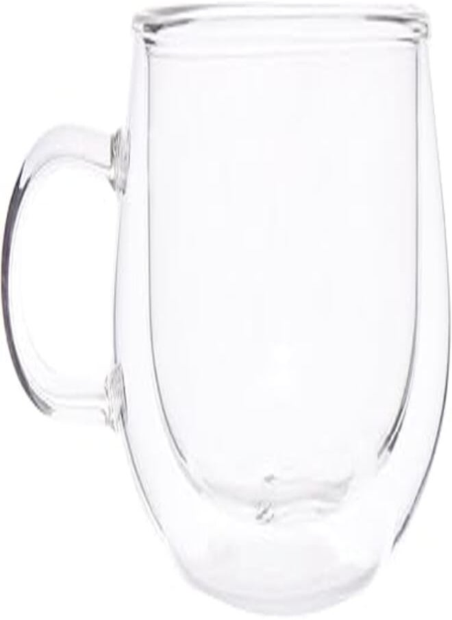 Oxford Oxford Double Glass Mug, 100 ml Capacity 