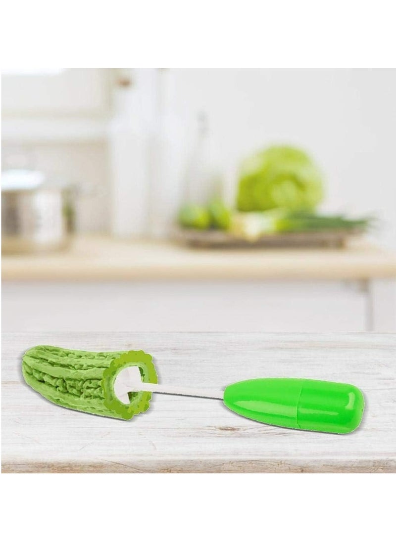 Generic - 4-In-1 Multifunctional Fruit & Vegetable Corer Set - Easy Core Removal Tool For Apples, Pears, Potatoes, And More - Durable Plastic Kitchen Gadget,Veggie Carver Set - Image 1
