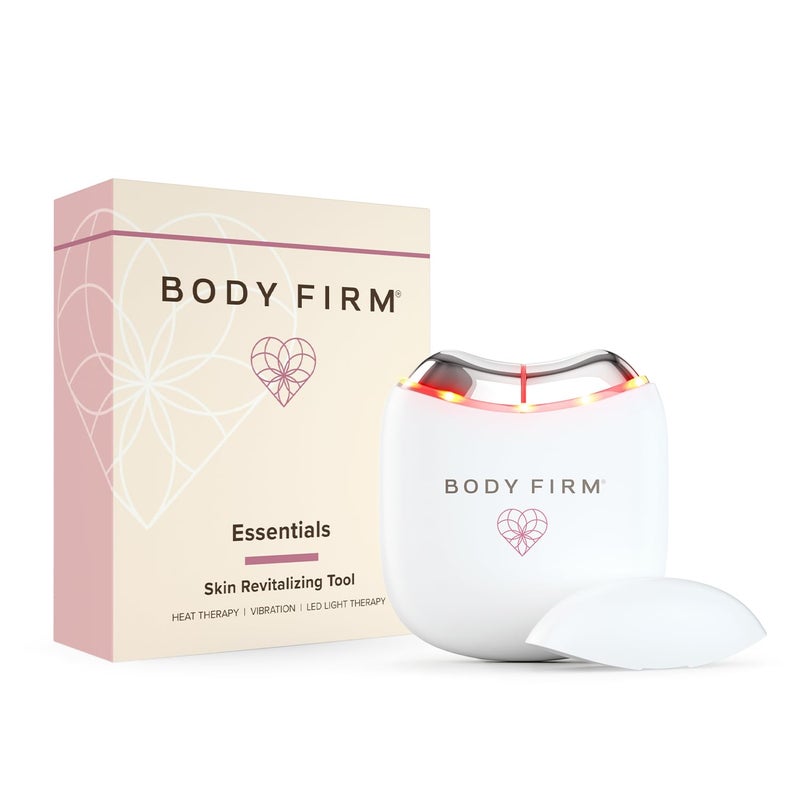 Body Firm Crepe Erase Skin Revitalizing Tool Red Light Therapy Device Lift Smooth Body Neck Portable Handheld Heat Vibration Beauty Tool for Skin Care Absorption Body Repair - Image 2