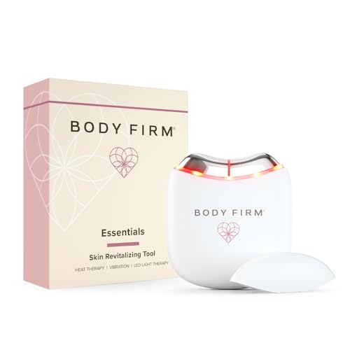 Body Firm Crepe Erase Skin Revitalizing Tool Red Light Therapy Device Lift Smooth Body Neck Portable Handheld Heat Vibration Beauty Tool for Skin Care Absorption Body Repair - Image 1