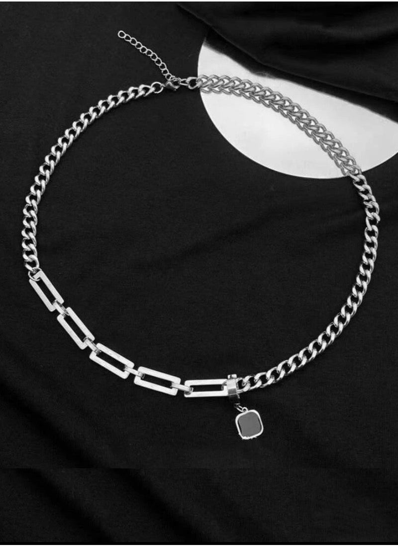 JewelryLand Elegant Stainless Steel Necklace For Men  - Image 2