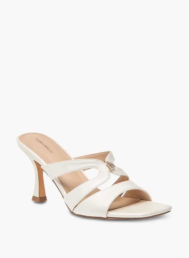 Flora Bella By Shoexpress Women Flared Strap Sandals With Slip On Closure