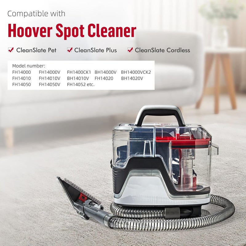كوفلانت ملحق خرطوم تمديد مرن متوافق مع آلة Hoover CleanSlate المحمولة FH14000، FH14000V، BH14000V، FH14010، FH14020، FH14050، BH14010V، أجزاء استبدال أنبوب تنظيف السجاد بطول 54 بوصة - Image 2