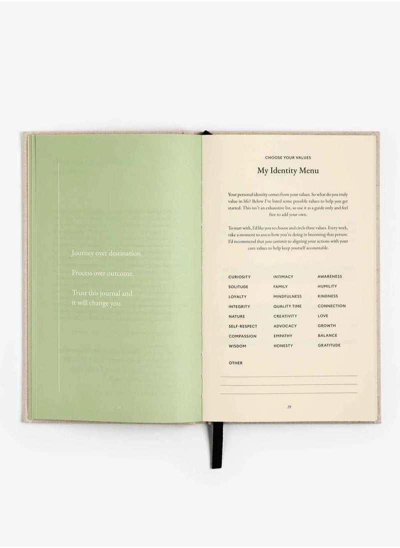 Intelligent Change - Intelligent Change The Three Question Journal Green - Image 1