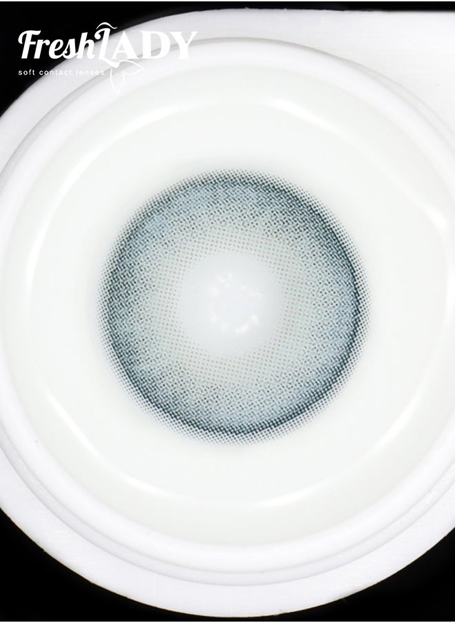 FreshLady Freshlady Godness Veil Hera 14.20mm Colored Contact Lenses 1 Year Disposable for Daily Wear  - Image 2
