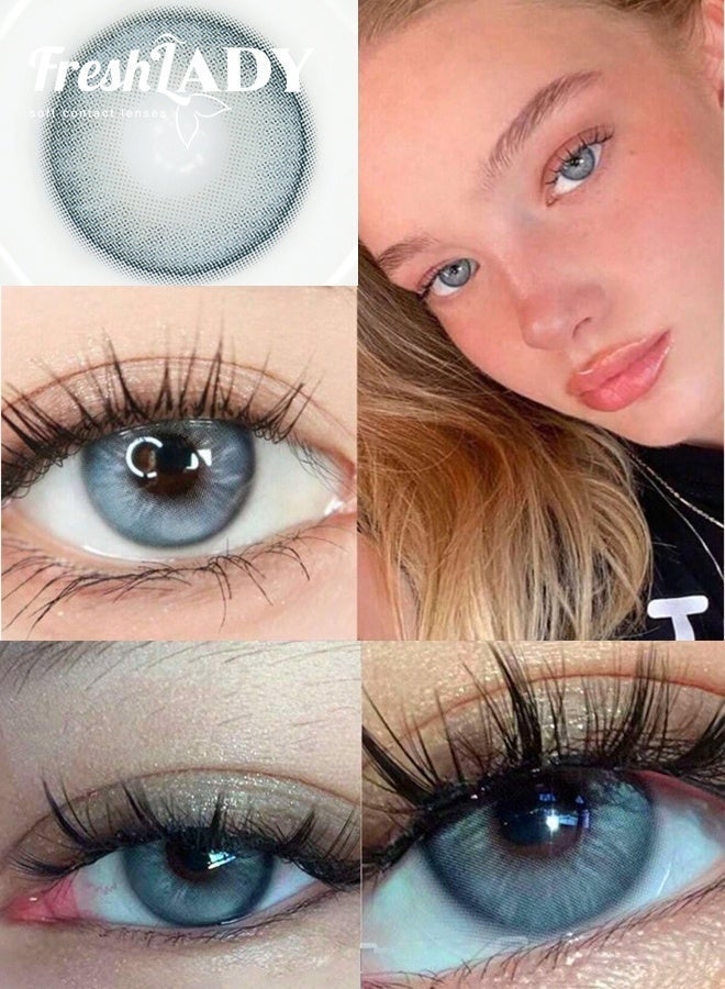 Freshlady Colored Contact Lenses Godness Veil Hera 14.20mm Yearly Disposable for Daily Wear - Image 1