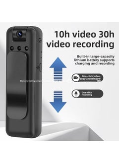 Generic Law Enforcement Recorder Recording Pen With Video Recording DV Recording Function All-in-one Machine Anti-shake Recording Pen HD Sports Camera-Body Color:F9-4g Powerful Edition 128g  Black - Official Standard  - Image 3
