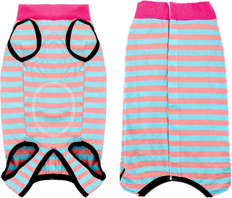 Coppthinktu Dog Surgery Recovery Suit for Dogs Cat Dog Onesie, Dog Recovery Suit Female for Small Medium, Pet Surgical Neuter Post-Surgery Suit E-Collar Alternative Anti Licking Abdominal Wounds - Image 5
