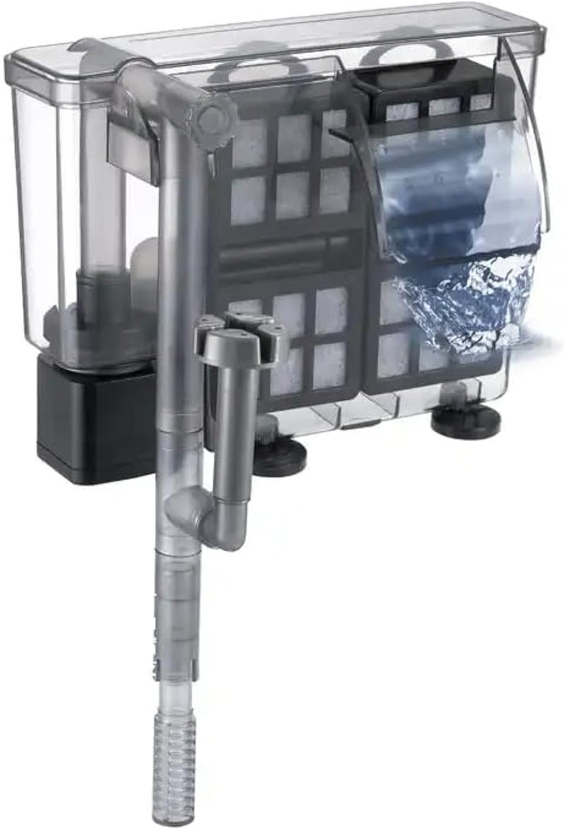 Meridian WaterBear Marine Blue Aquarium External Hang On Filter for Freshwater & Planted Aquarium MB-404 10w 750L/H - CT - Image 1