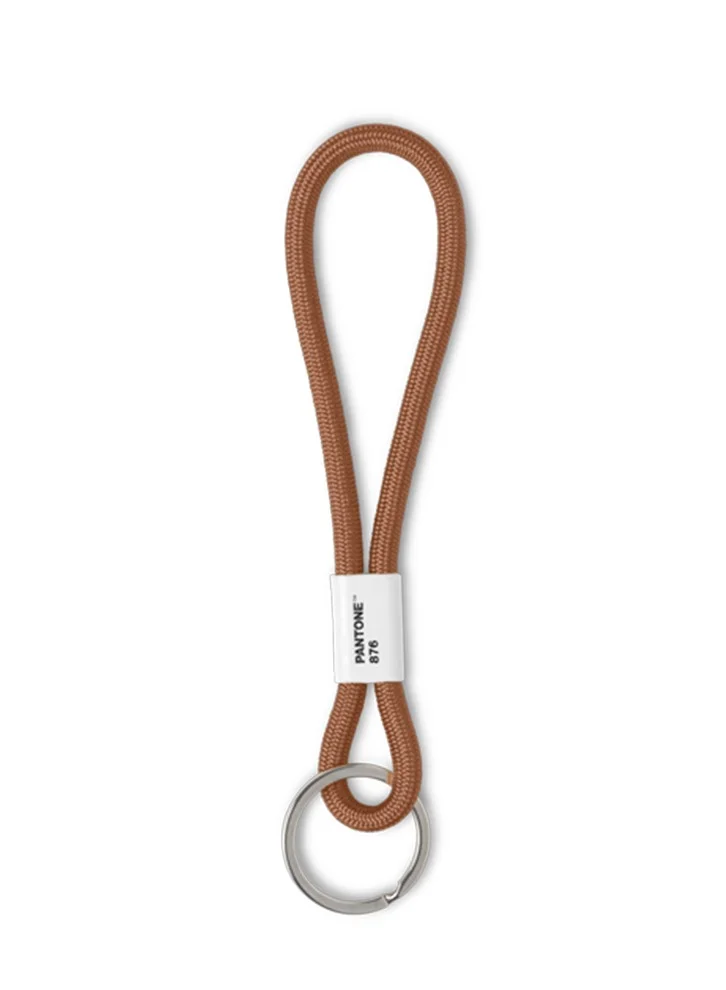 بانتون سلسلة مفاتيح قصيرة – تصميم أنيق للاستخدام اليومي – برونزي