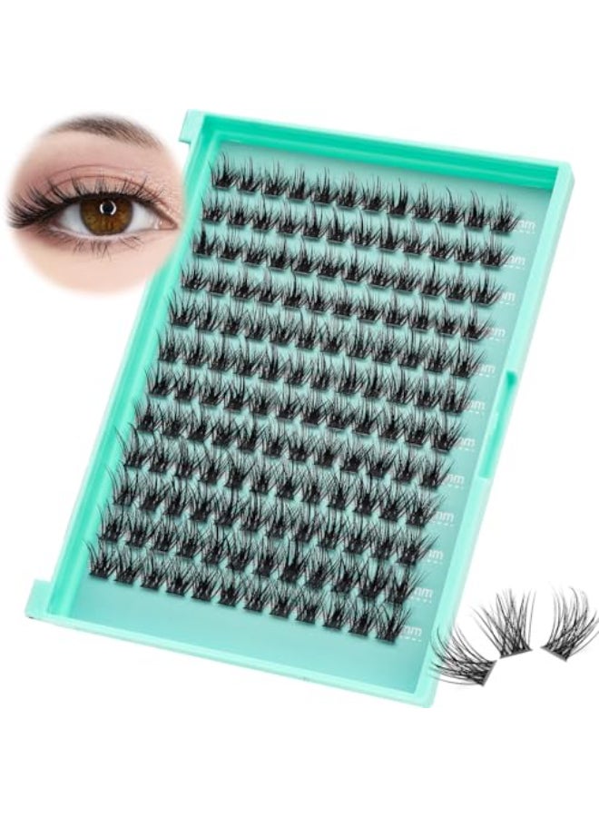 Bodermincer Eyelashes Clusters 101214mm Mixed121416mm Mixed141618mm Mixed161820mm Mixed Nature D Curl False Lashes Cluster Eyelashes 161820mm Mixed - Image 3