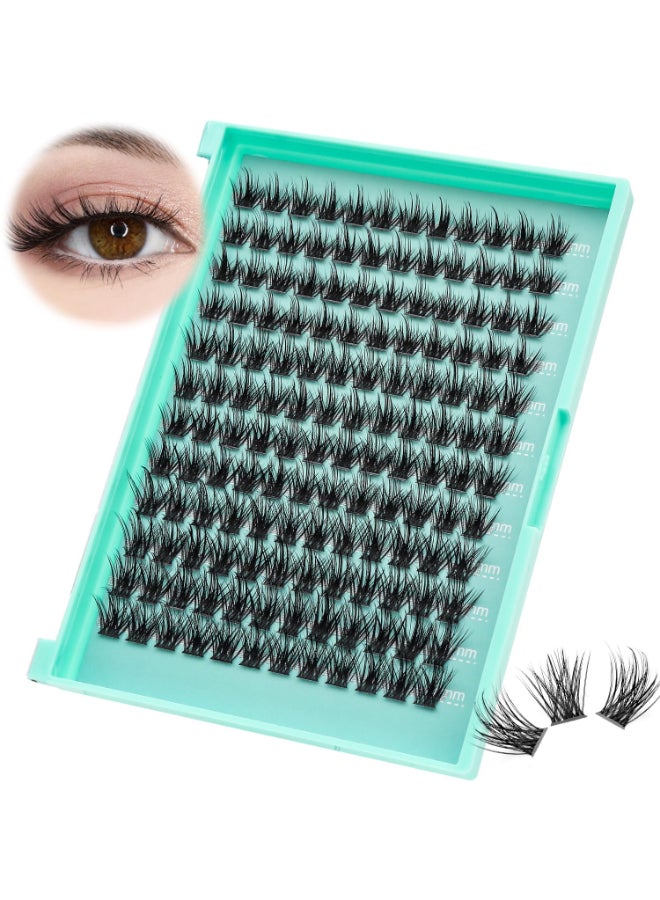 Bodermincer Eyelashes Clusters 101214mm Mixed121416mm Mixed141618mm Mixed161820mm Mixed Nature D Curl False Lashes Cluster Eyelashes 161820mm Mixed - Image 4