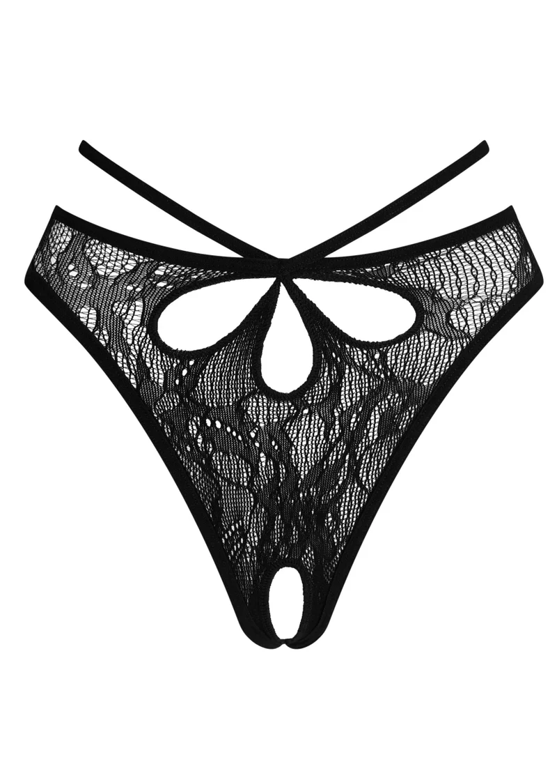 Ann Summers Black Ann Summers Dare Me Crotchless Brazilian for Women | Best Price UAE