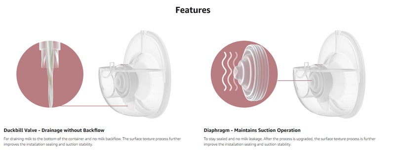 Momcozy Silicone Diaphragm for M5 - Pack Of 2 - Image 2