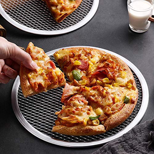 THW Aluminium Baking Pizza Screen - Size (6",8",10",12") - Image 3