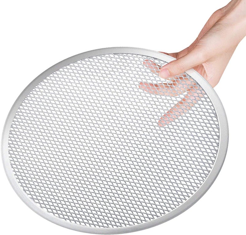 THW Aluminium Baking Pizza Screen - Size (6",8",10",12") - Image 4