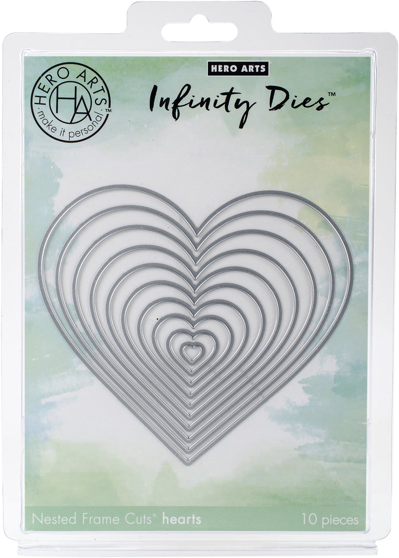Hero Arts Hero Arts DI334 Infinity Dies, Nesting Hearts Infinity  - Image 1