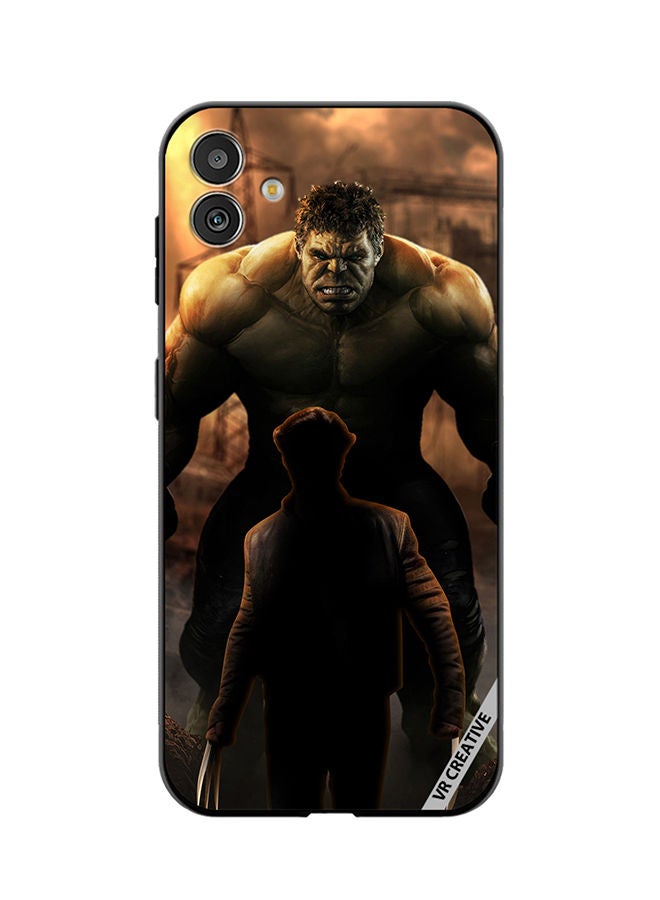 VR CREATIVE Protective Case Cover For Samsung Galaxy M13 5G Hulk Vs Xman Design Multicolour - Image 1