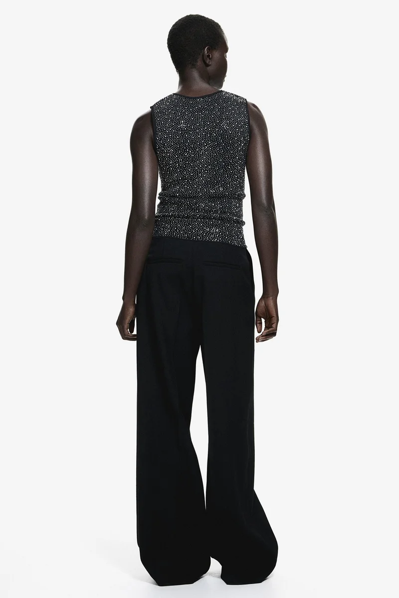 اتش اند ام Tailored Wool-Blend Trousers
