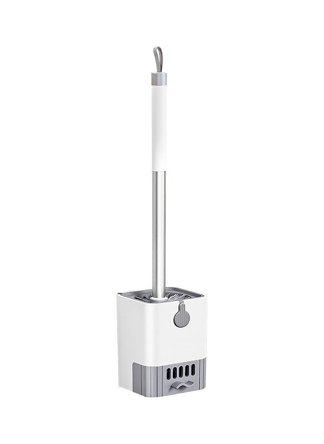 Generic - Toilet Cleaning Brush and Holder, Wall-Mounted Design, with Drain Box, Effectively Inhibits Bacterial Growth and Copes with Various Stains - Image 1