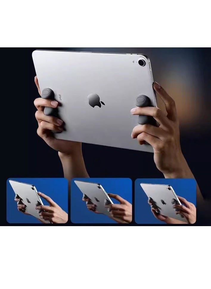 ECVV - ECVV Mobile PUBG Game Controller For Ipad Tablet, Six Finger Gamepad Joystick Continuous Click, Sensitive Shoot Aim Grip Trigger Switches Joystick - Image 1