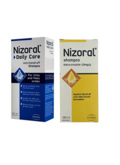 Nizoral BLUE CARE 200ML WITH KETOCONAZOLE ANTI-DANDRUFF TREATMENT 100ML 2PCS 