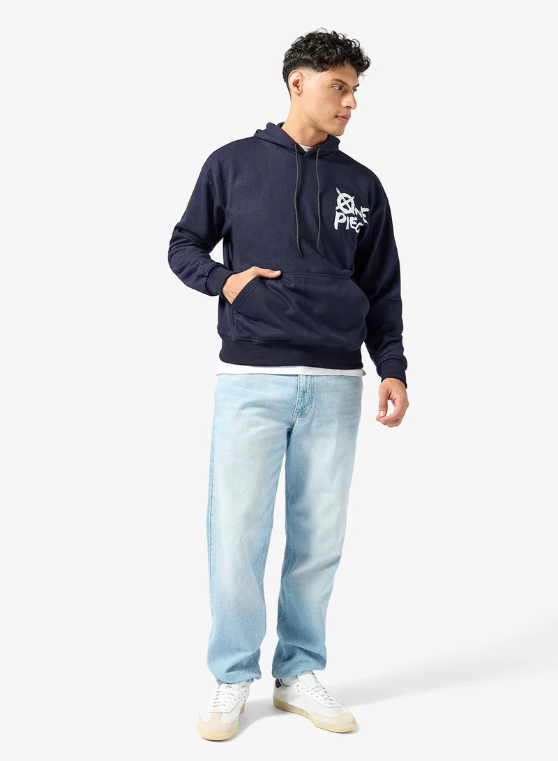 Seventy Five Basics  Graphic Print Hoodie for Men | Best Price UAE