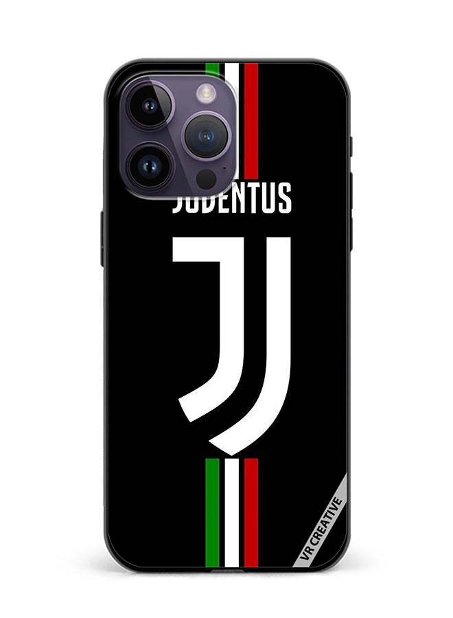 VR CREATIVE Protective Case Cover For Apple iPhone 15 Pro Juventus Design Multicolour - Image 1