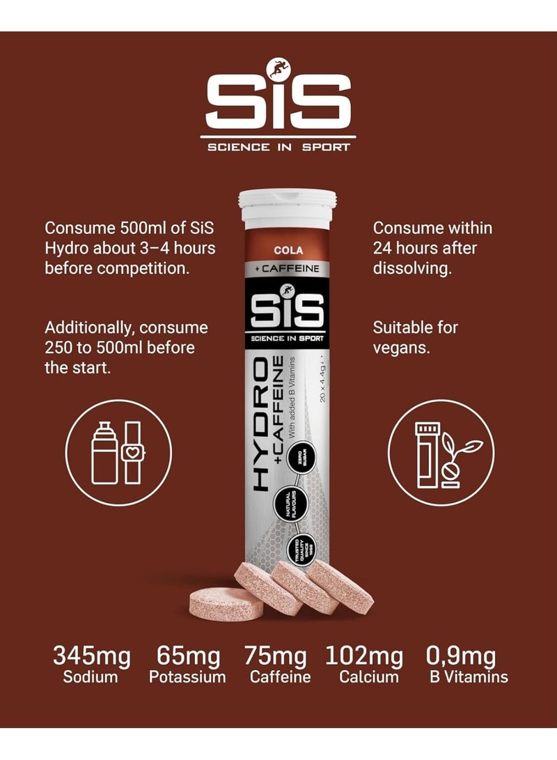 SIS HYDRO ELECTROLYTE + CAFF - COLA - 20PCS - Image 2