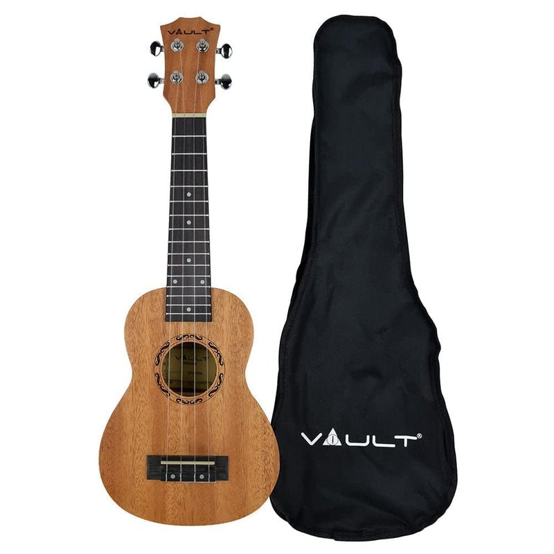 VAULT UK-2000S 21 بوصة قمة ماهوجني صلبة كمان سوبرانو مع حقيبة حمل - Image 1