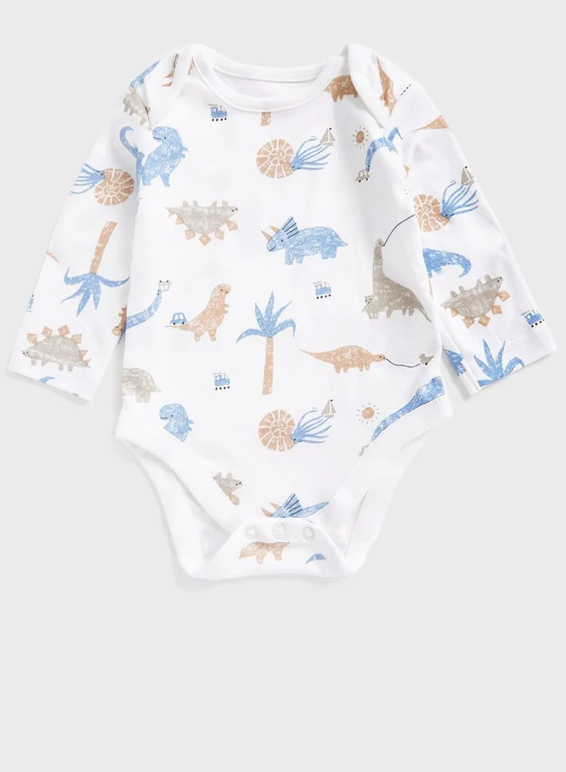 mothercare Infant 5 Pack Assorted Bodysuits