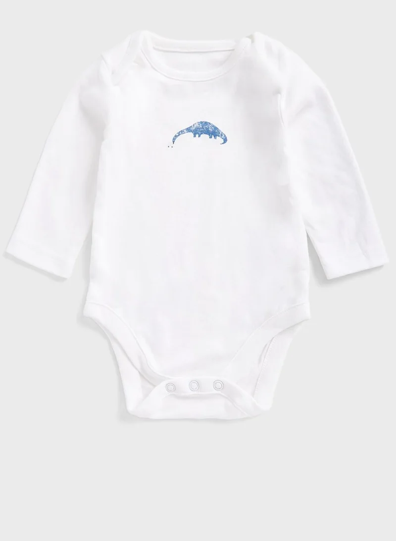 mothercare Infant 5 Pack Assorted Bodysuits