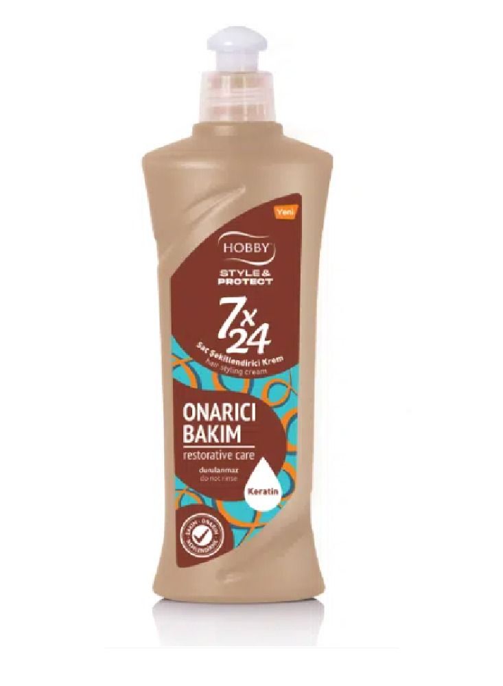 Hobby كريم تصفيف الشعر HOBBY S&P 7X24 للعناية الترميمية 250 مل