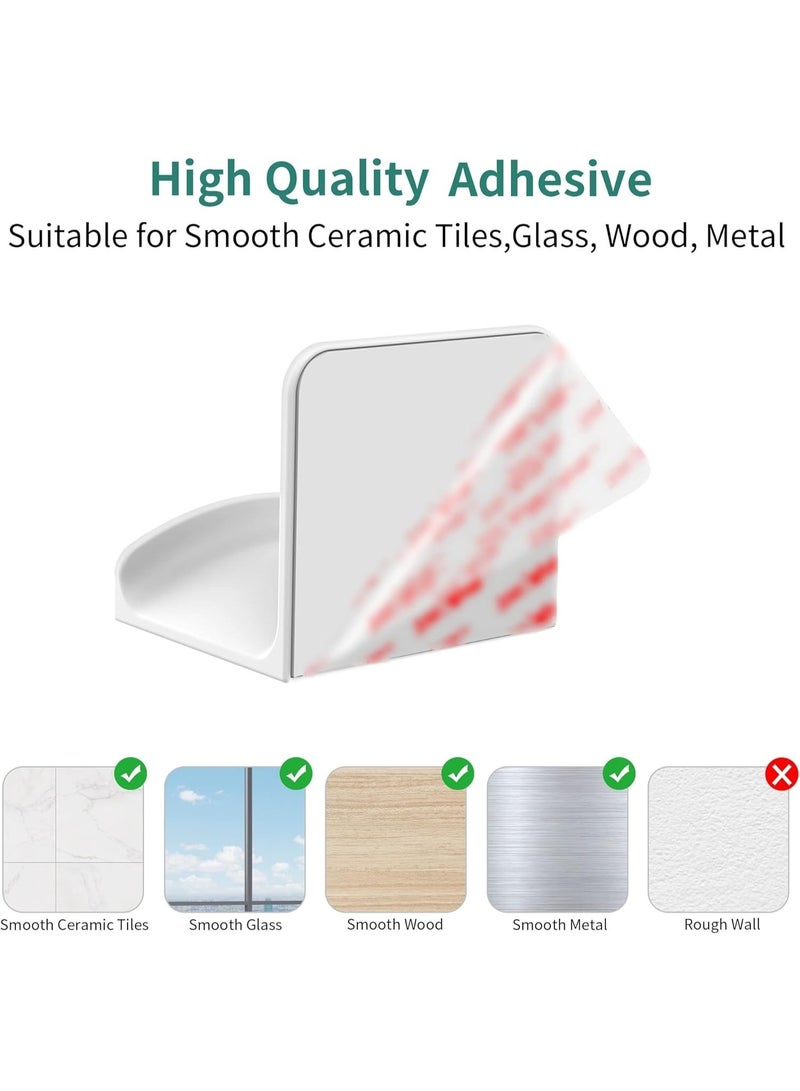 2 PACK Headphone Stand Headset Holder, Adhesive Gaming Earphones Hanger, Universal Desk Wall Mount Hook for All - Image 3