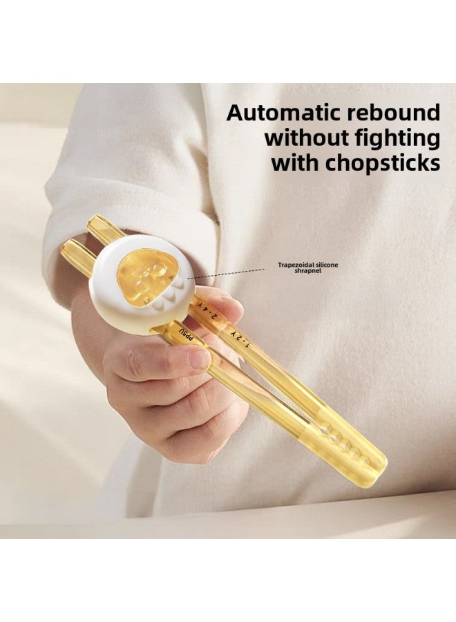 Children's Chopsticks Ppsu Tiger Mouth Training Chopsticks 1-6 Years Old Special Learning Chopsticks Independent Eating Eating Artifact Price-Color:Octopus Ppsu Training Chopsticks—yunhai Rice + Storage Box + Ring Cover  - Image 4