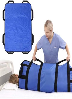 Positioning Bed Pad with Handles Hospital Sheets Transfer Board Belts Patient Lift Elderly Assistance Incontinence Mattress Sheets for Turning Lifting Repositioning Washable Underpads