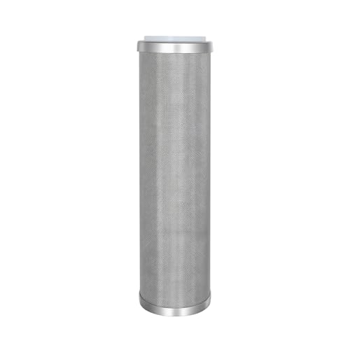 Amwater Stainless Steel Cleanable Wire Mesh Filter Cartridge 10”Length,2.5"OD(100 Micron) - Image 1