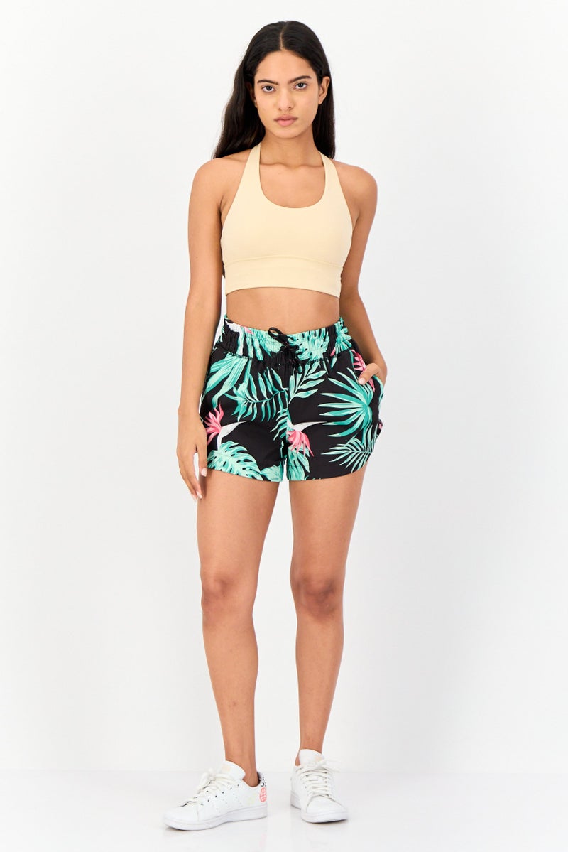 PUMA Women Sportswear Fit Drawstring Outdoor Shorts, Multicolor - Image 2
